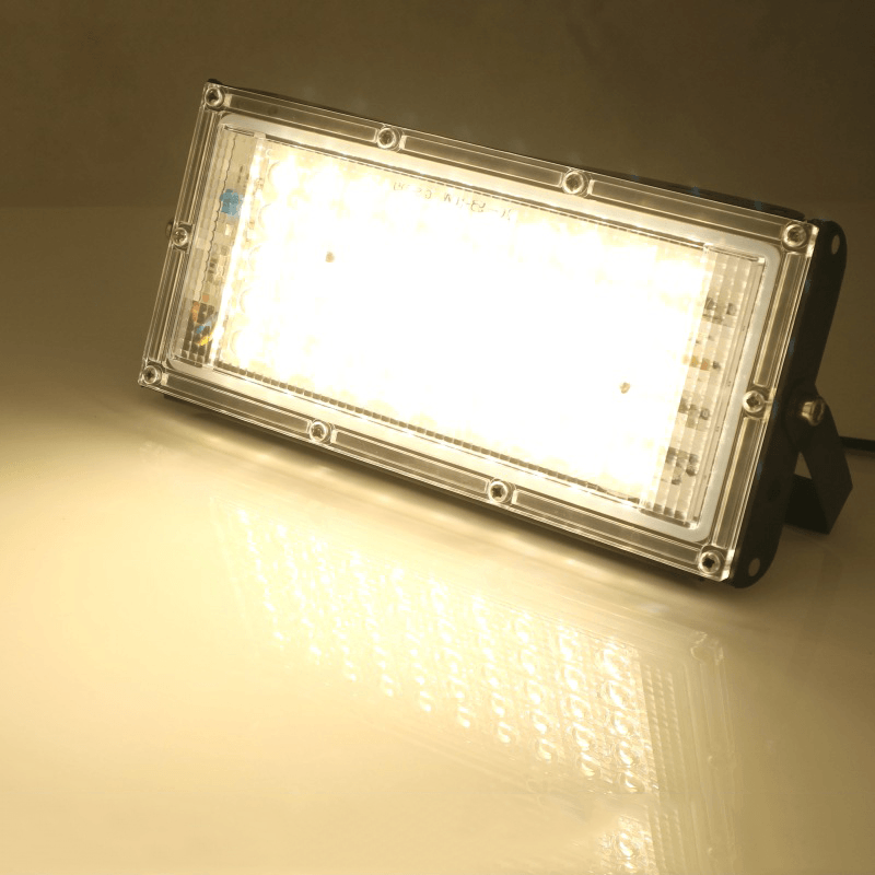 XANES® 50W RGB LED Flood Light AC 220V 230V 240V Outdoor Floodlight Spotlight IP65 Waterproof LED Street Lamp Landscape Lighting - MRSLM