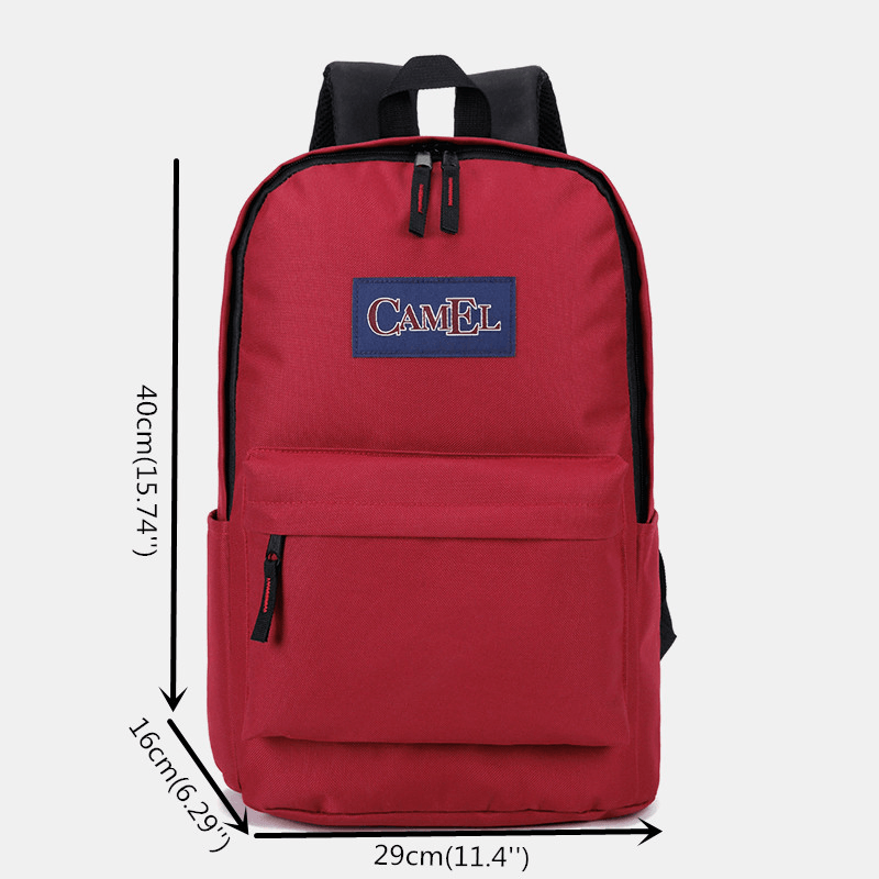 Unisex Polyester Casual Outdoor School Bag Sport Hiking Travel Backpack - MRSLM