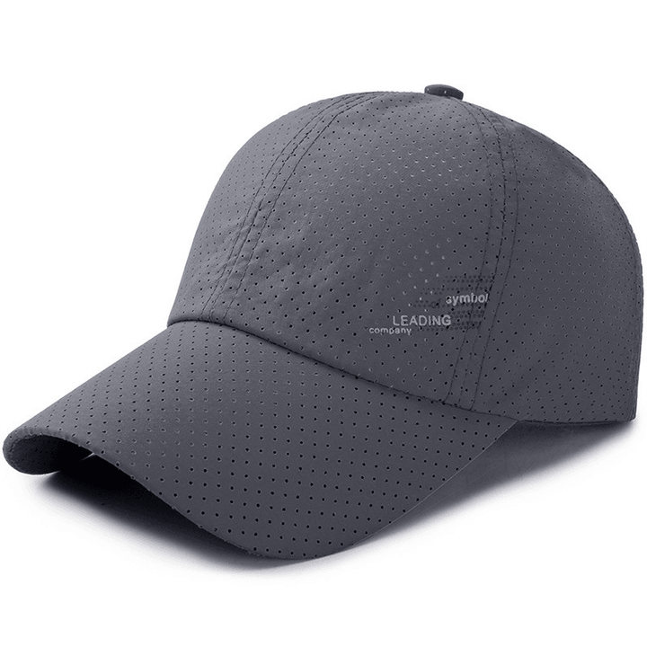 Sunscreen Baseball Hat Men'S Summer Sports Outdoor Quick-Drying - MRSLM