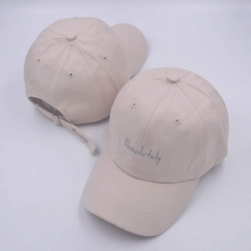 Three Bar Baseball Cap Men'S Soft Top Casual - MRSLM