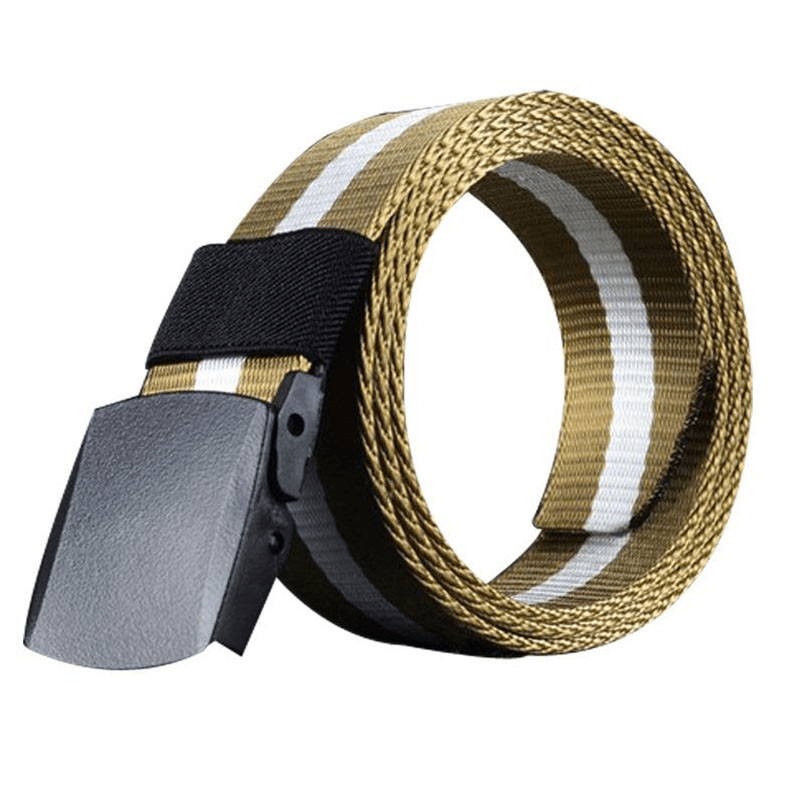 Canvas Belt Men Automatic Buckle Outdoor - MRSLM