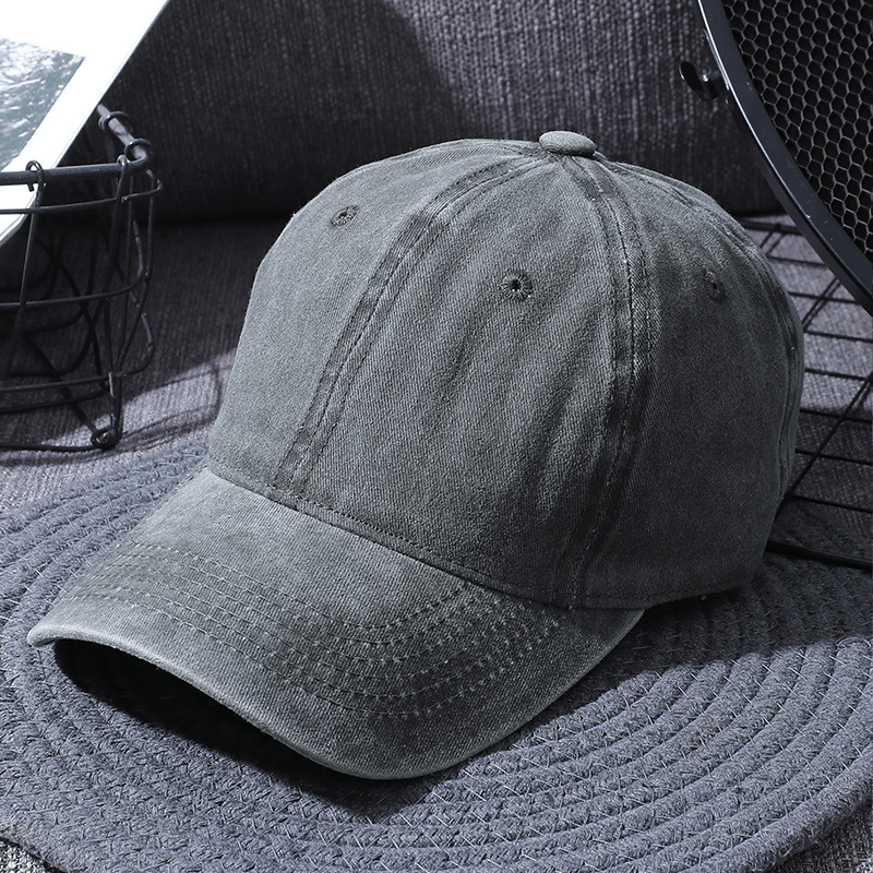 Washed Baseball Caps for Men and Women Outdoor Distressed Sun Hats Simple Caps - MRSLM