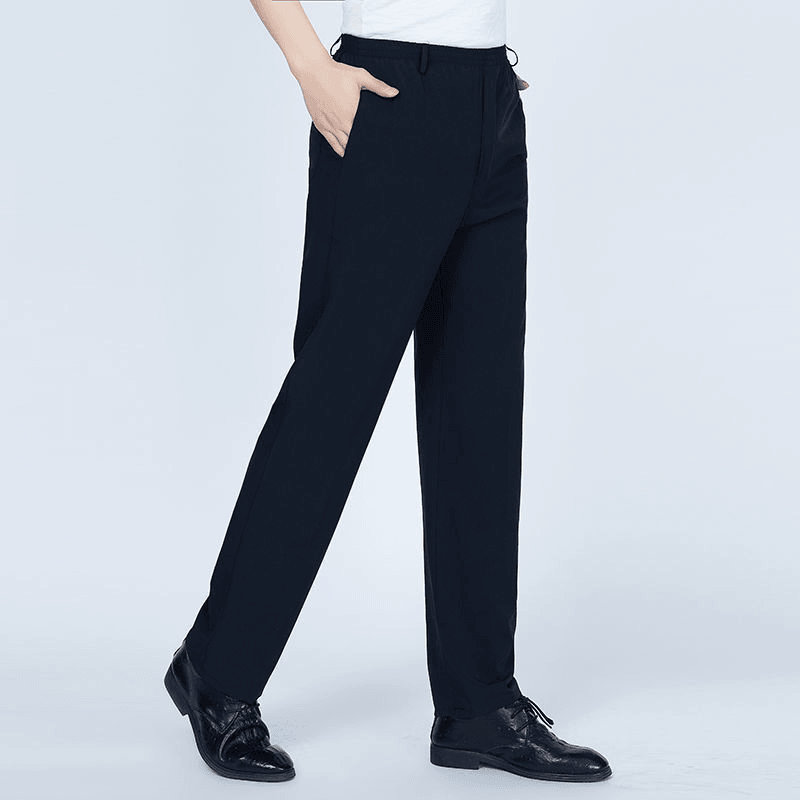 Middle-Aged and Elderly Casual Trousers High Waist - MRSLM