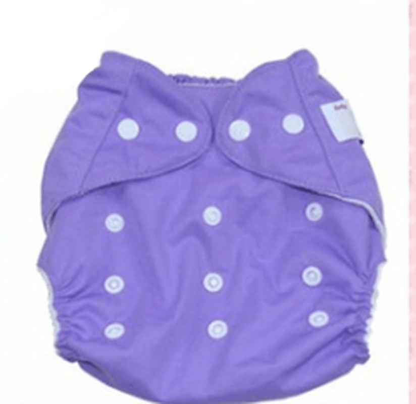 Infant Baby Leakproof Diapers Adjustable Size Cotton Diapers Breathable Insulation Pad - MRSLM