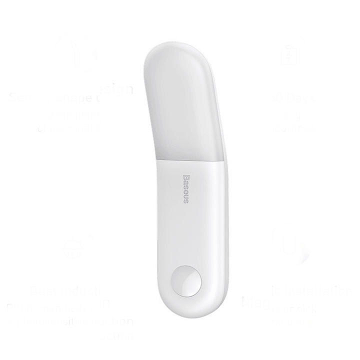 Baseus Smart 160° USB Charging LED Night Light PIR Sunshine Series Human Body Induction Aisle Light - MRSLM
