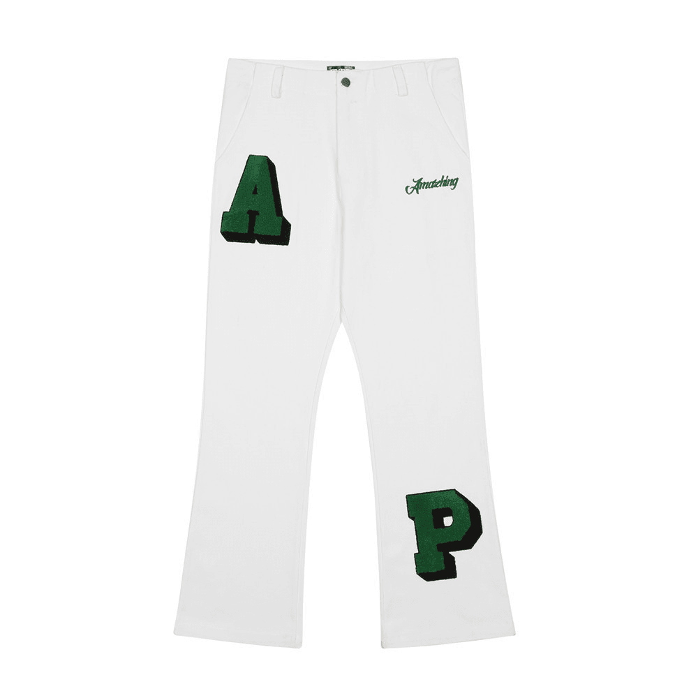 Loose Straight Leg Trousers Casual Micro Flared - MRSLM