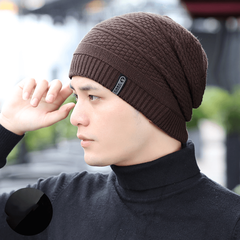 Winter Warm Woolen Cap Wool Thickened Toe Cap - MRSLM