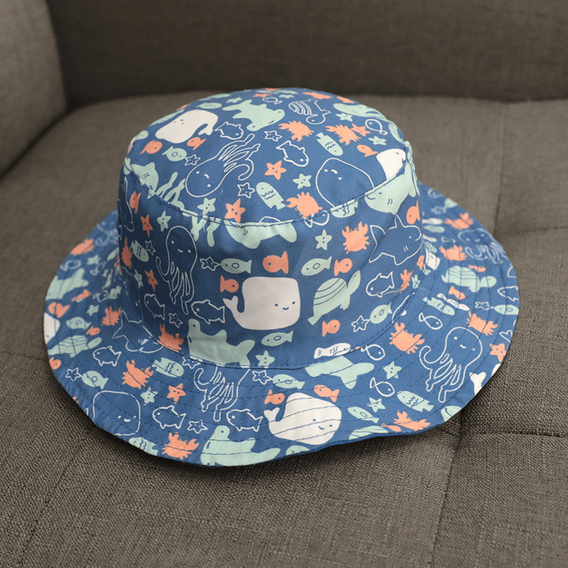 Fisherman Cap Children Cap Summer Sun Shading Boy Thin - MRSLM