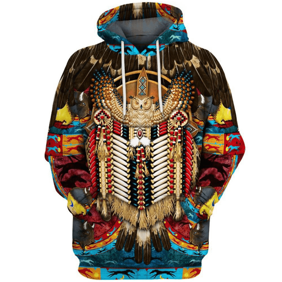 Fashionably Casual Digital Print Loose - Fitting Hoodie - MRSLM