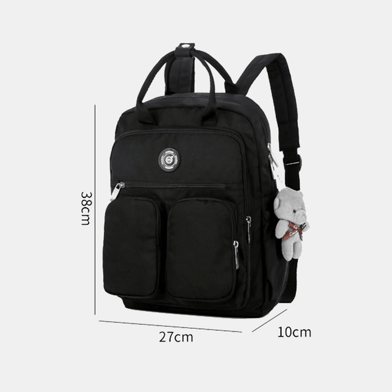 Women Girl Small Daily Casual Outdoor Bag Fashion Backpack - MRSLM