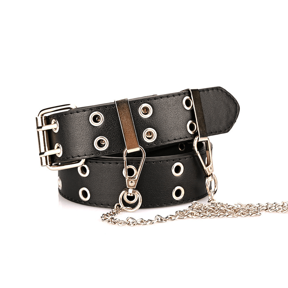 Punk Style Ladies Belt Jeans Fashion Chain Decorative Belt - MRSLM