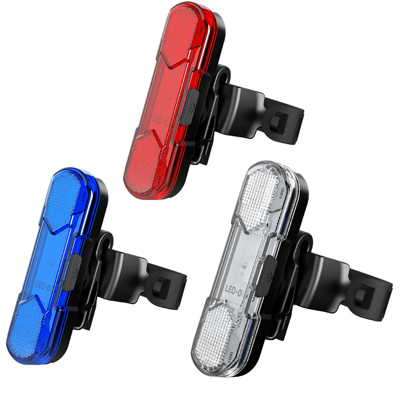 XANES® 4Modes COB 30Lumen USB Rechargeable Bicycle Tail Light Multicolor Bike Warning Light Safe Riding Accessories - MRSLM