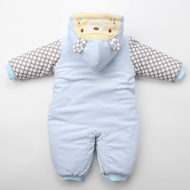 Newborn Cotton Comfortable Warm Bodysuit - MRSLM