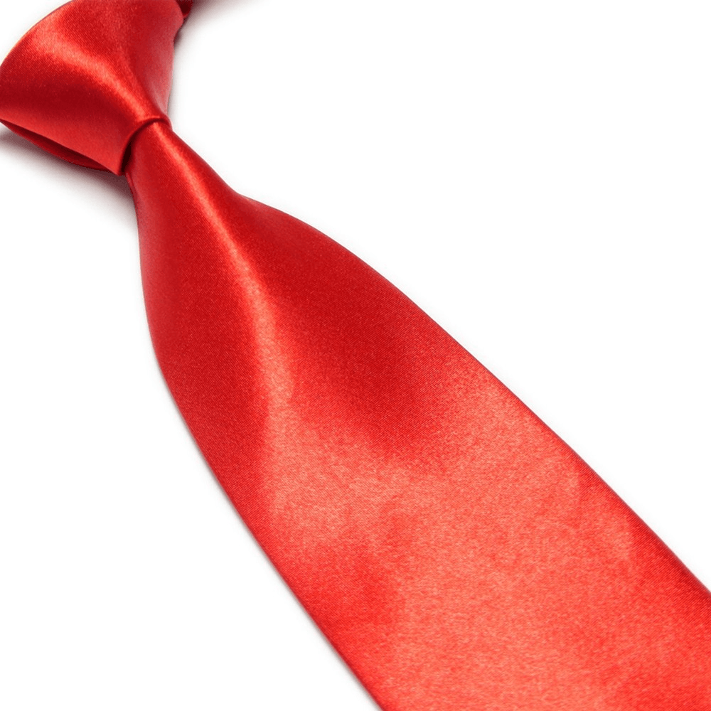 Men'S Imitation Silk Solid Color Wide Tie Knot Wedding Banquet Bright - MRSLM