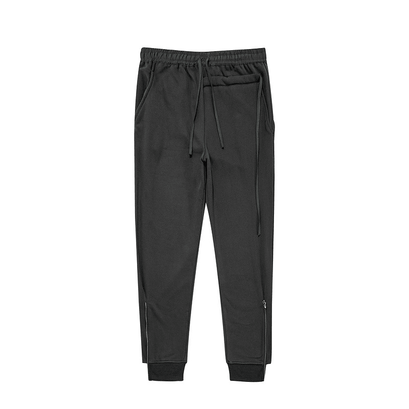 High Street Zip and Fleece Sweatpants Fashion - MRSLM