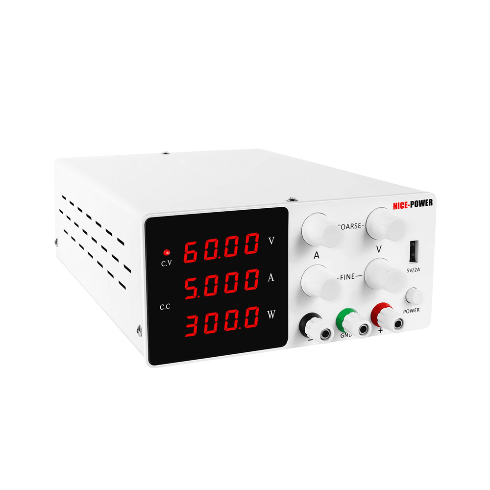 NICE-POWER SPS-W605 60V 5A Lab Switching DC Power Supply Adjustable Regulated Laboratory Power Source Current Stabilizer Voltage Regulator - MRSLM