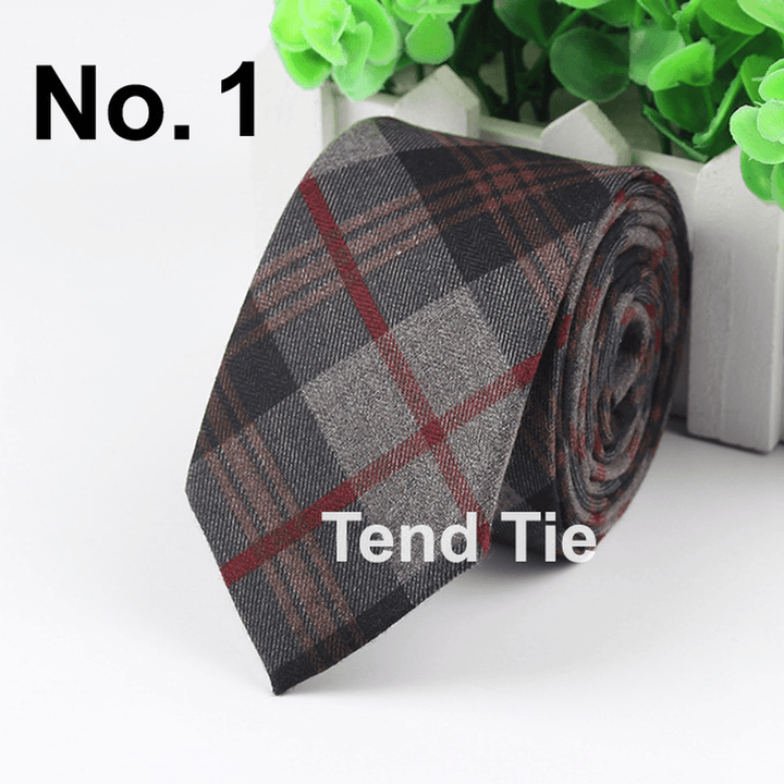 Men'S Tie New Ultra-Narrow Wool Elegant Atmosphere - MRSLM