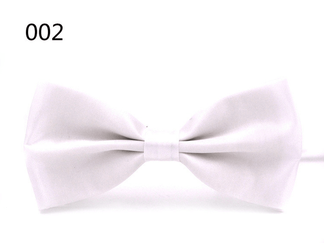 Bright Casual Men'S Solid Color Bow Tie - MRSLM