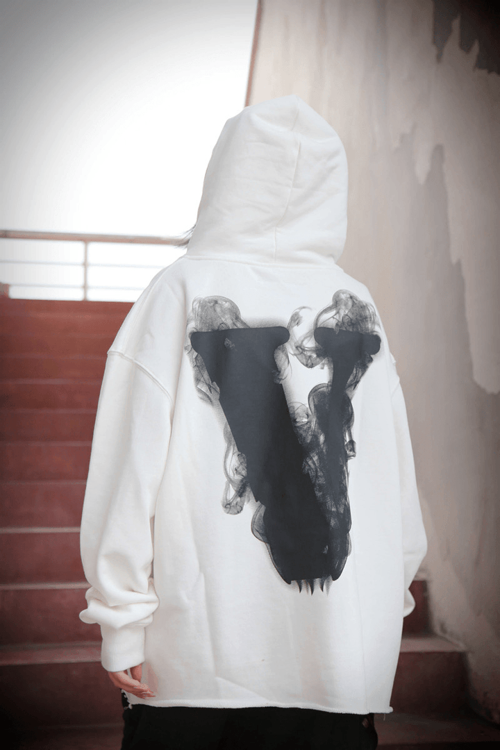 Smoke Angel Big V Hoodie Thick - MRSLM