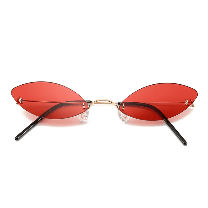 Steel Wire Legs Butterfly Cat Eyes Sunglasses - MRSLM