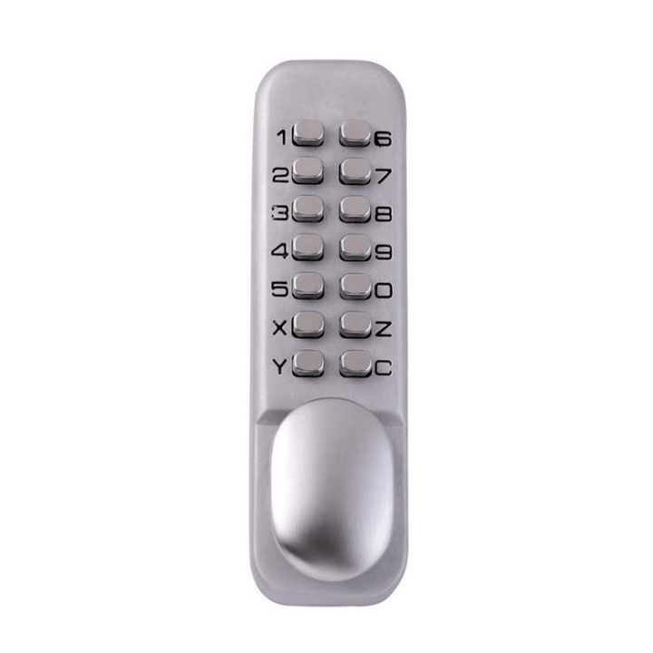 Universal Keyless Entry Mechanical Keypad Push Button Password Zinc Alloy Door Security Code Lock - MRSLM