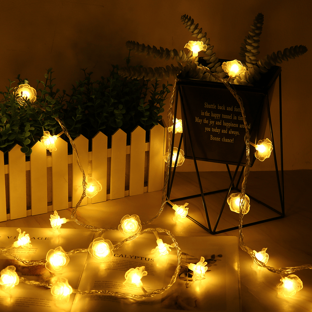 50/100 LED String Lights Strip Fairy Lamp Party Garden Christmas Xmas Decoration - MRSLM
