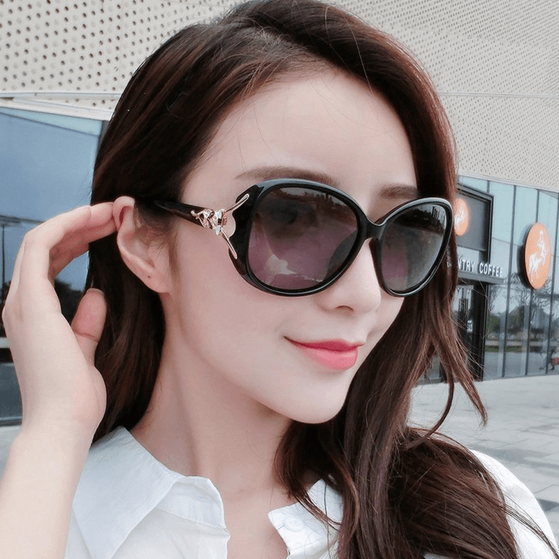 Vintage Metal Heart Shaped Sunglasses Peach Heart - MRSLM