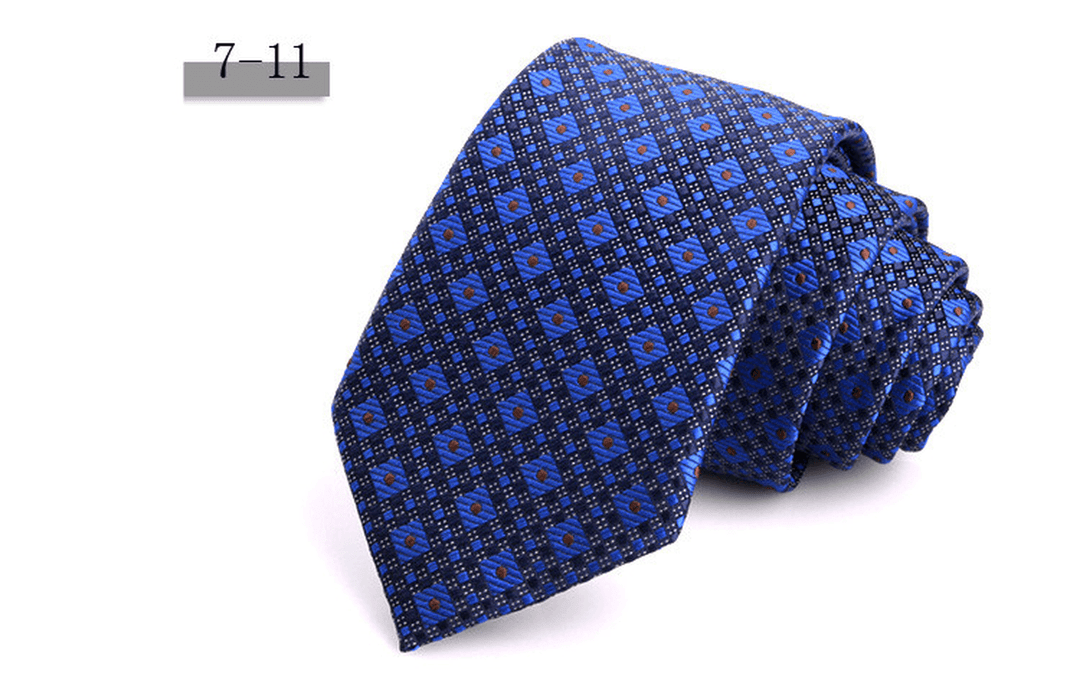 New Men'S 7Cm Striped Business Formal Tie - MRSLM