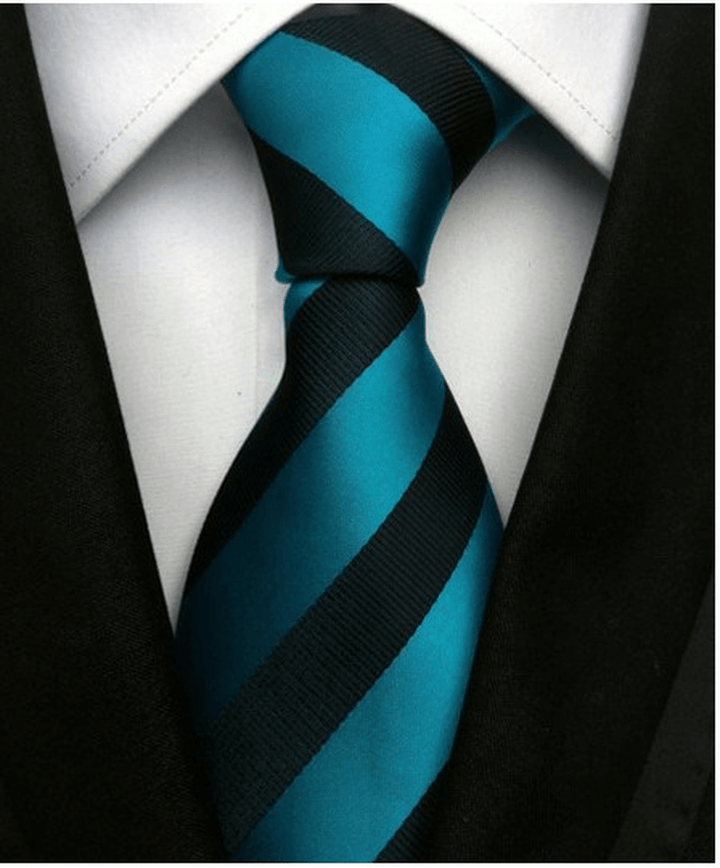 Men S Tie 8Cm Business Gentleman British Formal Wear - MRSLM