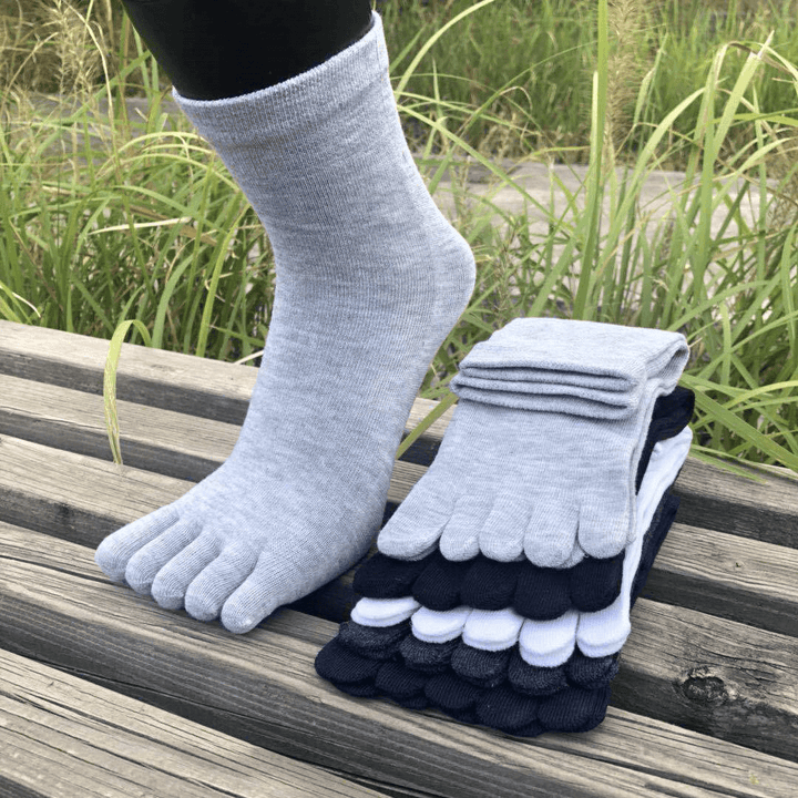 Men'S Five Finger Socks Four Seasons Five Finger Socks - MRSLM