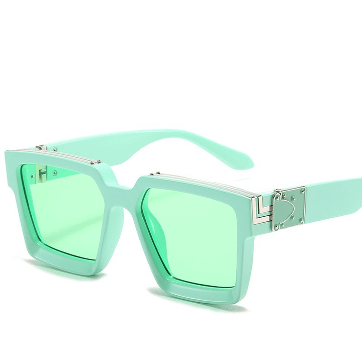 Fashion Simple Big Frame Sun Sunglasses - MRSLM