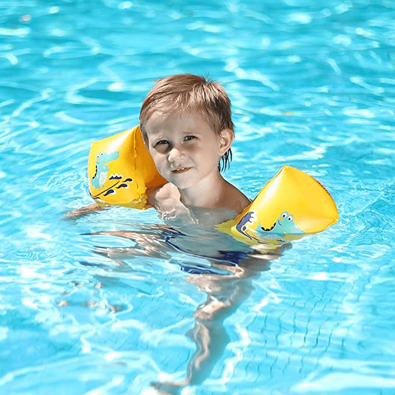 Swimbobo Inflatable Kids Arm Swimming Floats Cartoon Armbands Children Swim Sleeves Water Rings Swimming Arm Floating - MRSLM