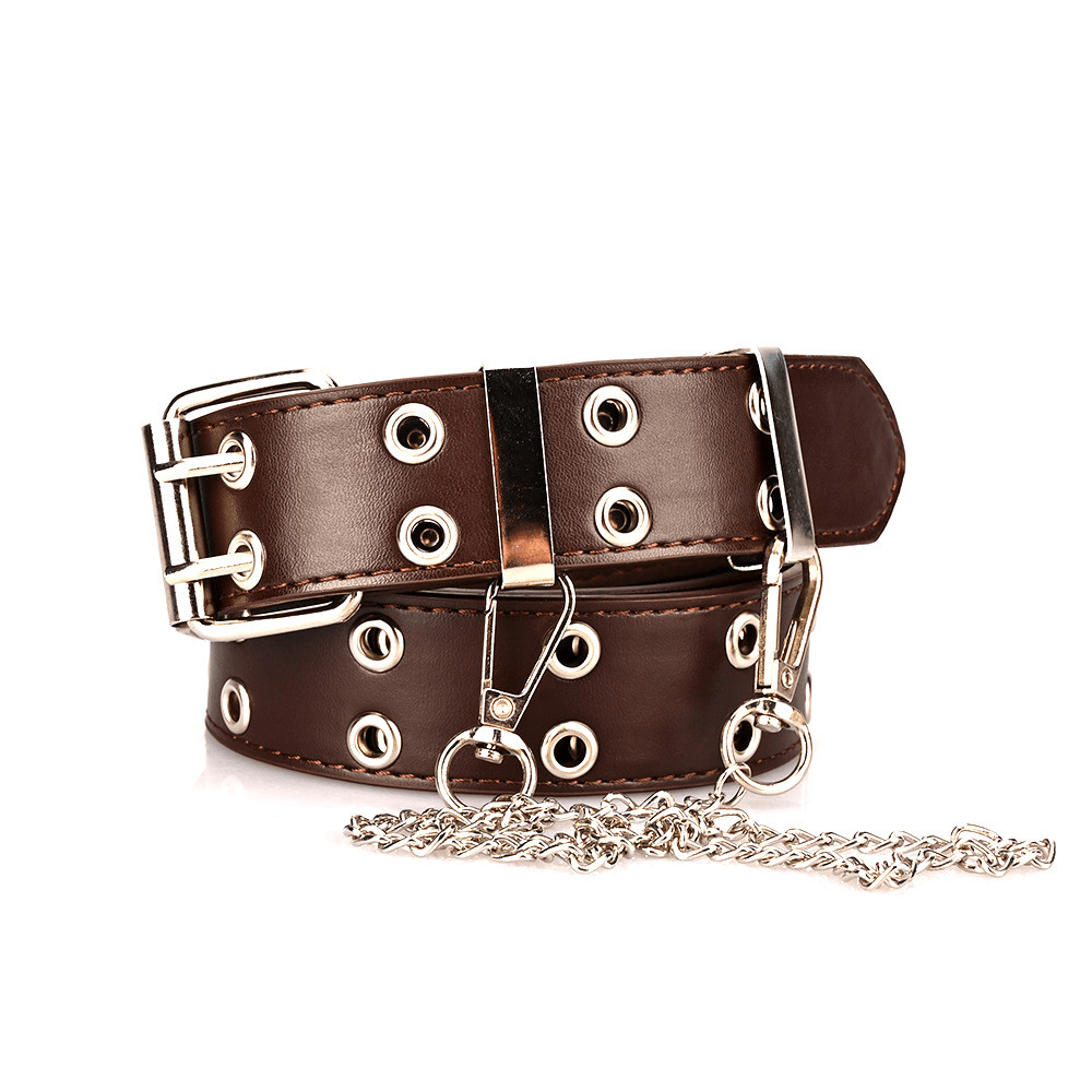 Punk Style Ladies Belt Jeans Fashion Chain Decorative Belt - MRSLM