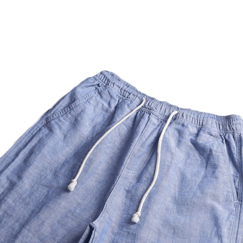 Chinese Style Breathable Cotton Linen Loose Pants - MRSLM