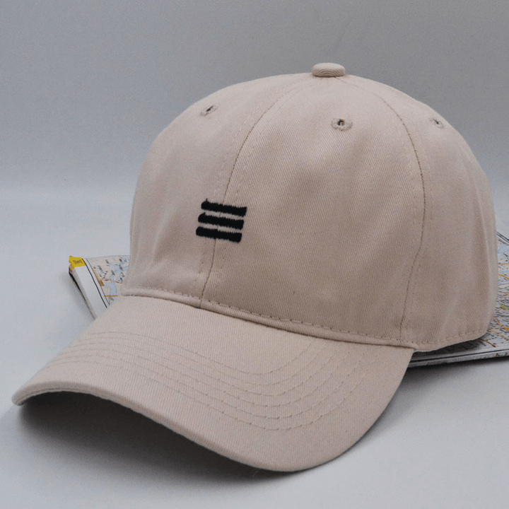 Three Bar Baseball Cap Men'S Soft Top Casual - MRSLM