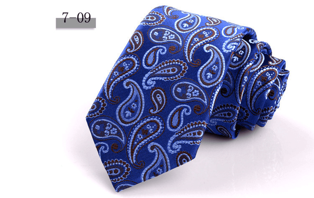 New Men'S 7Cm Striped Business Formal Tie - MRSLM