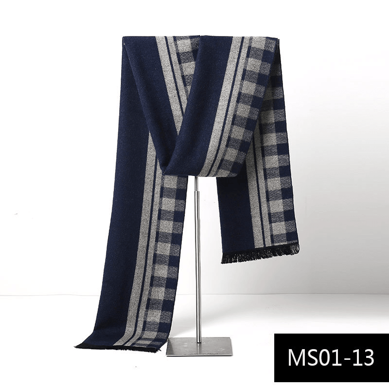 Men'S Autumn and Winter Cashmere Warm Scarf - MRSLM