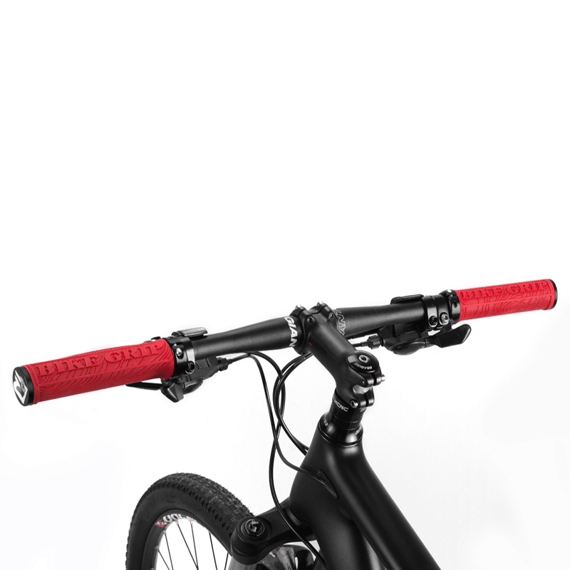 ROCKBROS Bicycle Grips TPR Rubber Bike Handlebar MTB Grips Soft 3D Anti-Skid Lock on Handle Bar Cycling Parts Bike Accessories - MRSLM