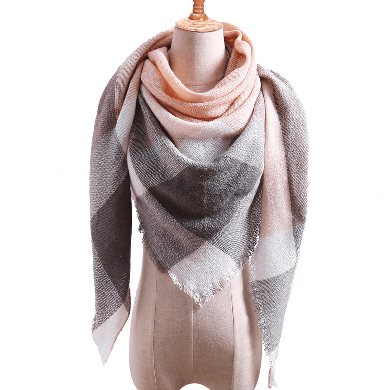 Fashionable Women'S Cashmere Thermal Scarf - MRSLM