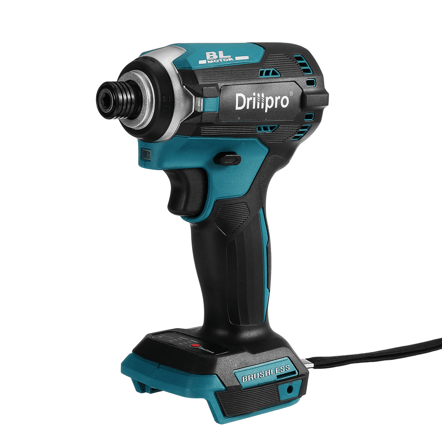 Drillpro 3 Light Cordless Electric Screwdriver 3 Speeds Portable Electric Screw Driver for Makita 18V Battery - MRSLM