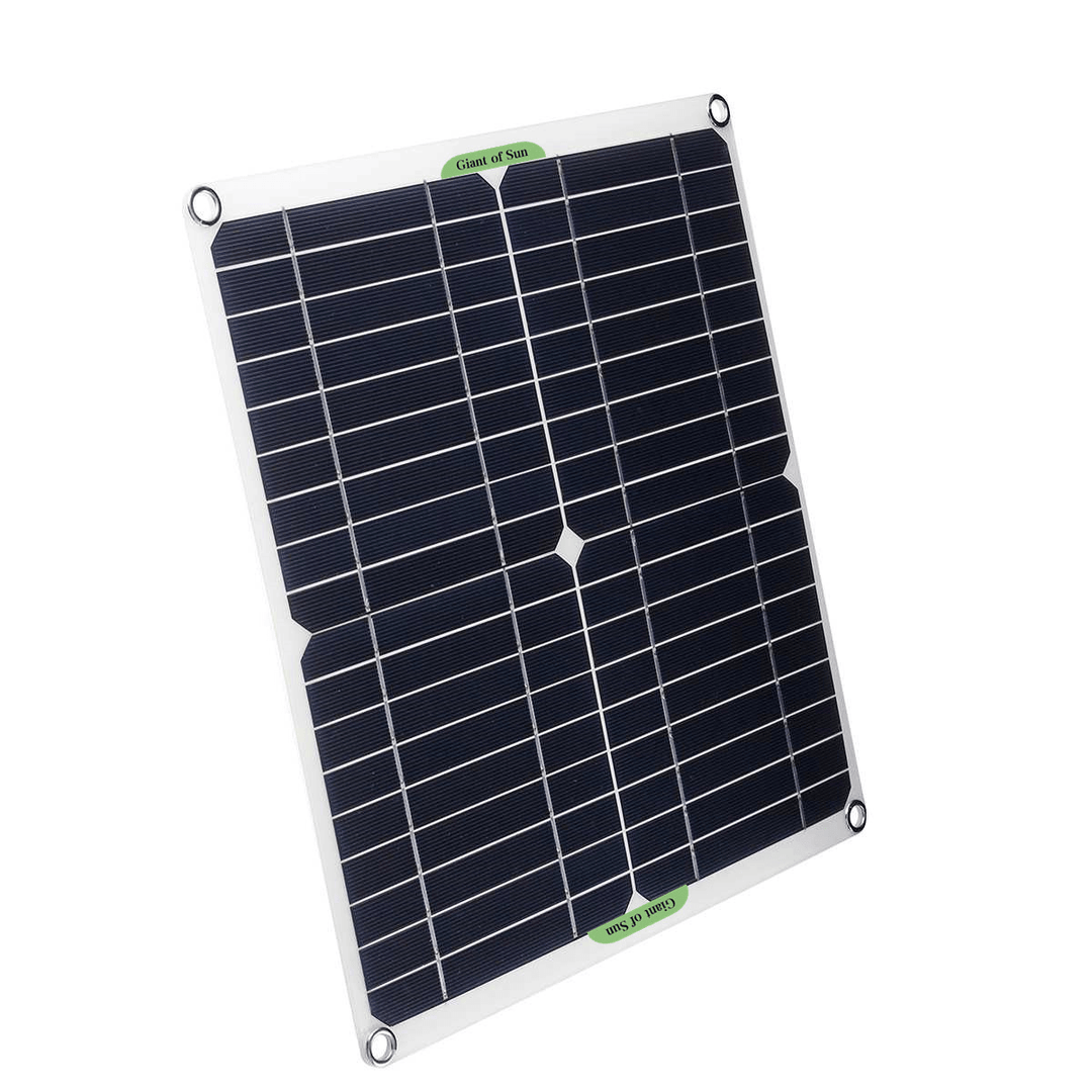 200W Solar Panel Kit 12V Battery Charger 10-100A Controller for Ship Motorcycles Boat - MRSLM