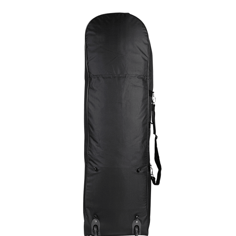 130X36X25Cm Nylon Golf Aviation Bag Waterproof Portable Folding Travel Bag Cover with Wheels - MRSLM