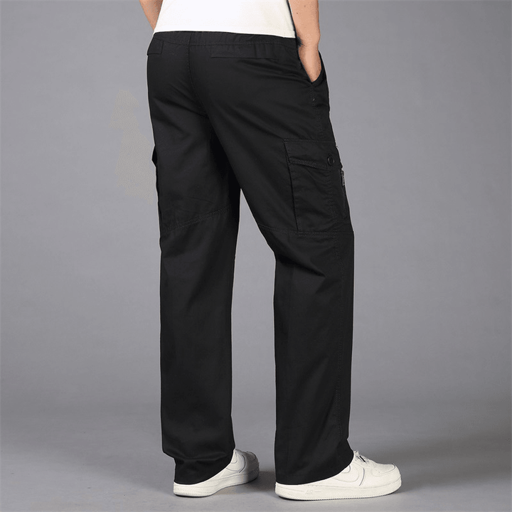 Thin Fat Pants Korean Style Loose Straight Leg - MRSLM