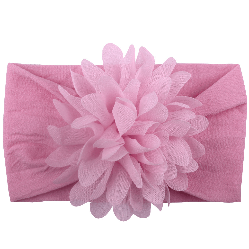 Creative Chiffon Flower Headband Baby Hair Accessories Cute Princess Headband - MRSLM