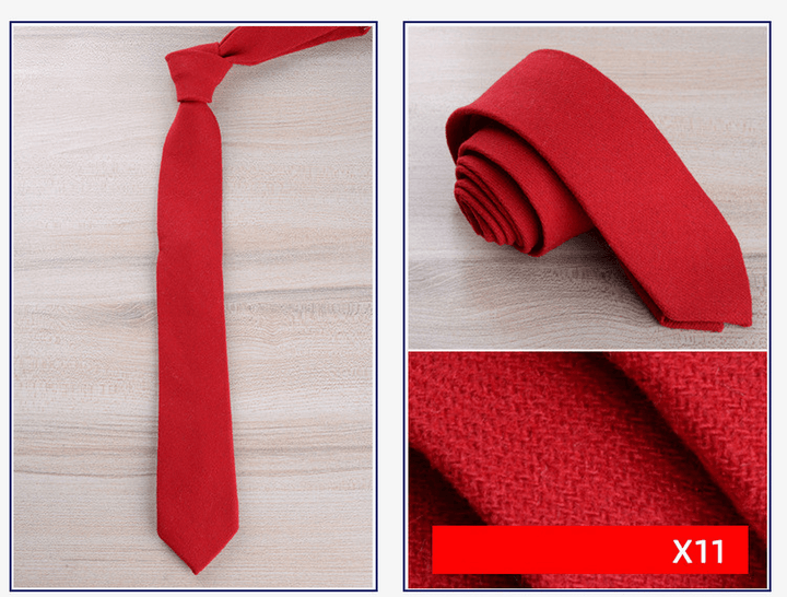 Wool Tie Men Formal Wear England - MRSLM