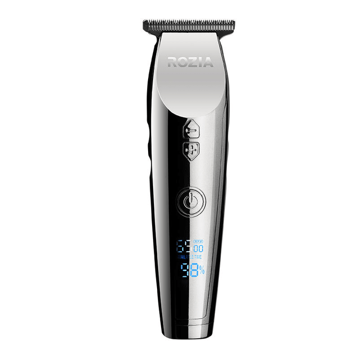 RAZIO Electric LCD Professsional Hair Clipper Trimmer Rechargeable Haircut Machine for Men - EU Plug - MRSLM