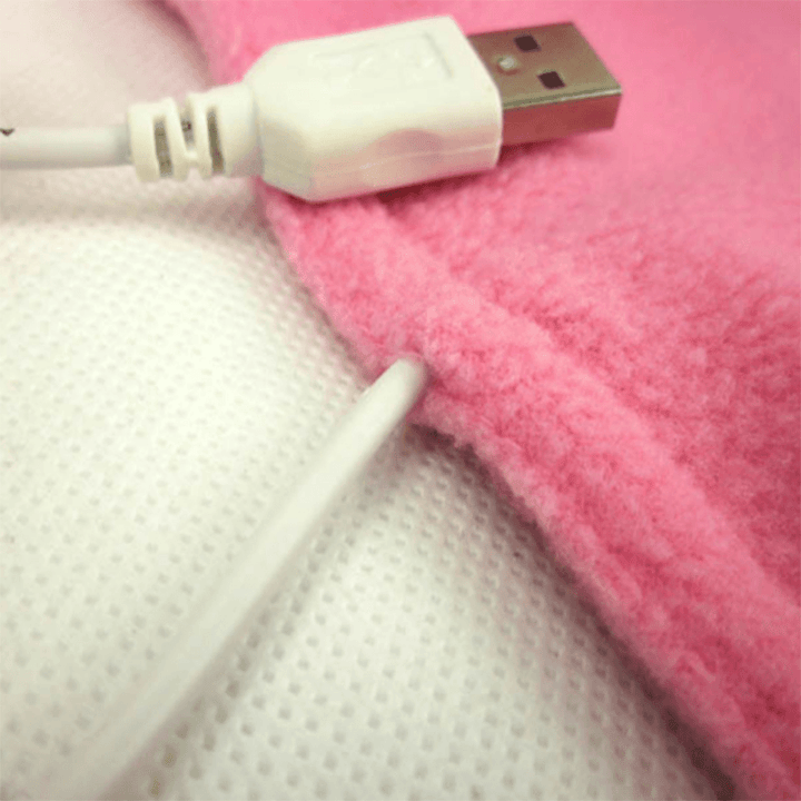 Soft Heated Shawl Winter USB Electric Warmer Neck Shoulder Heating Blankets Pad - MRSLM