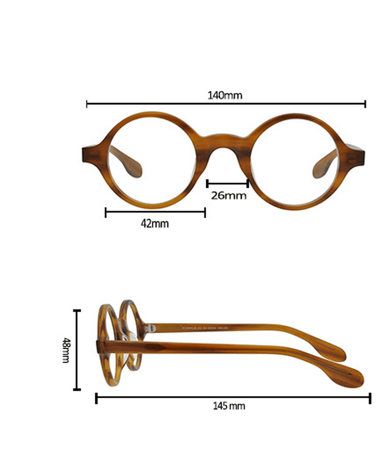 Suitable for Men and Women with Height Glasses Frame - MRSLM