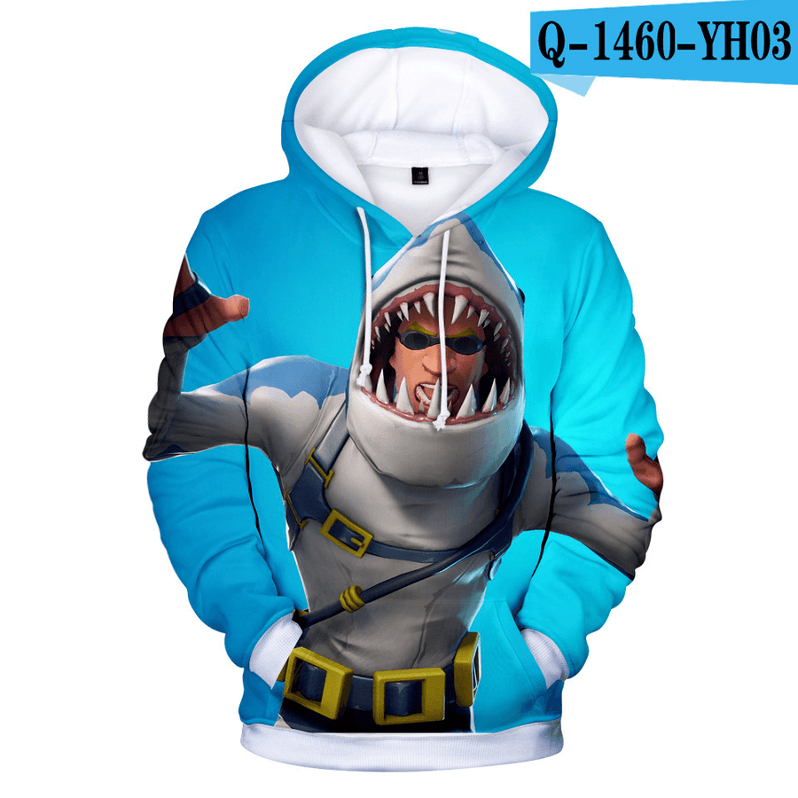 3D Digital Print and Fleece Hoodie Man - MRSLM