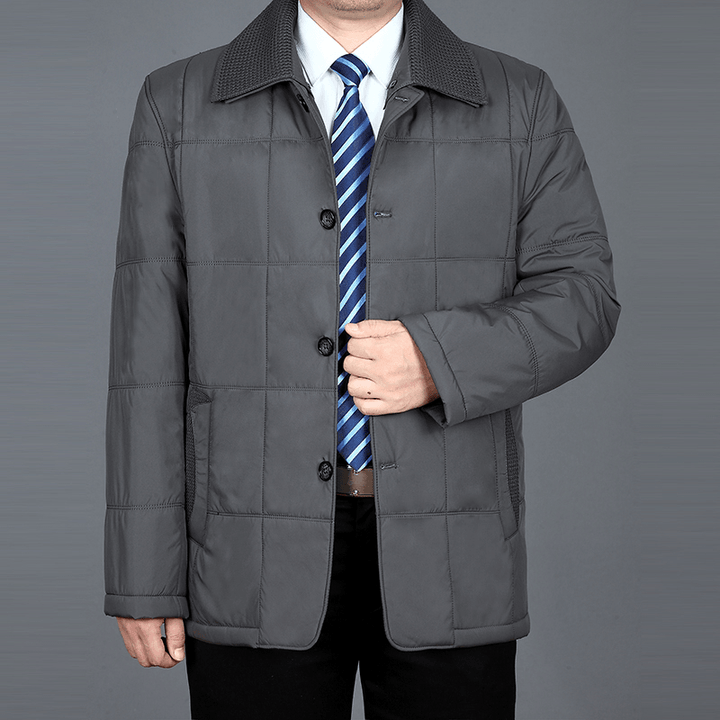 Fashionable Men'S Simple Thin Cotton Jacket - MRSLM